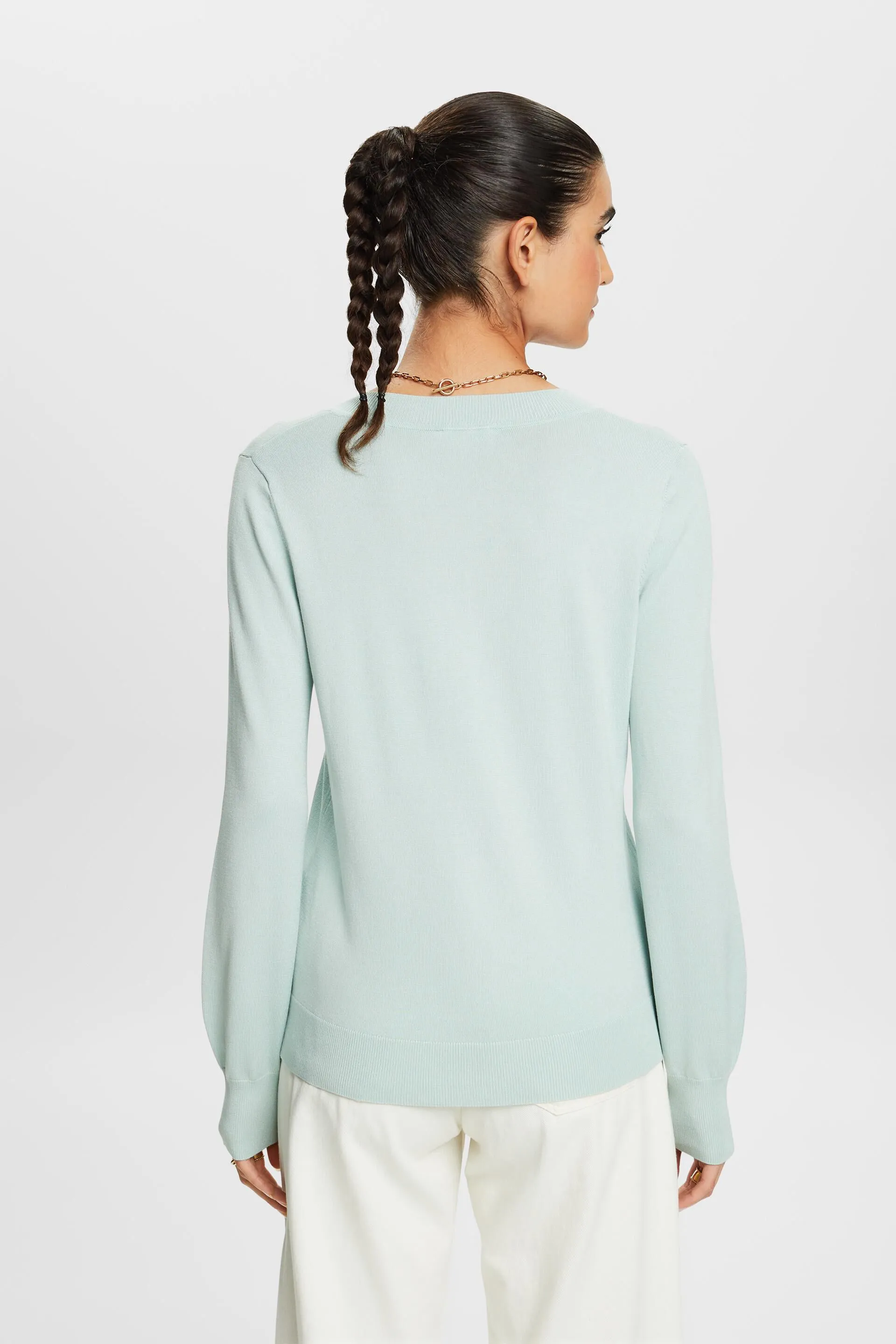 Jersey con cuello en pico