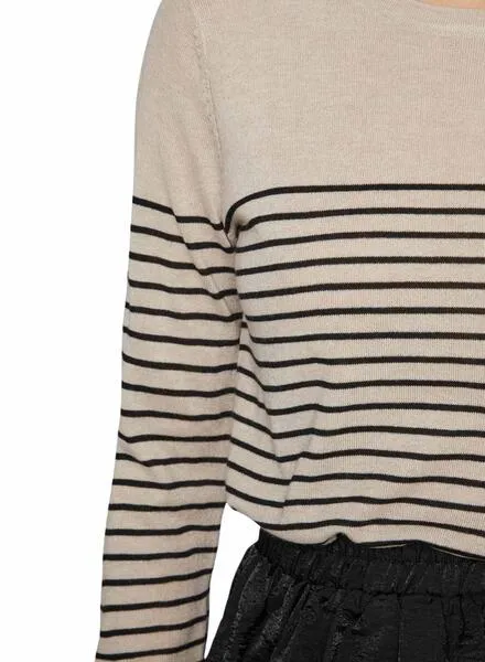 Jersey Vila Bella Beige para Mujer