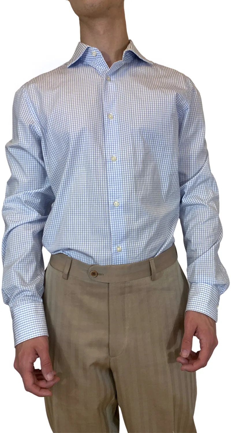 J.LINDEBERG Camisa a Cuadros Azules