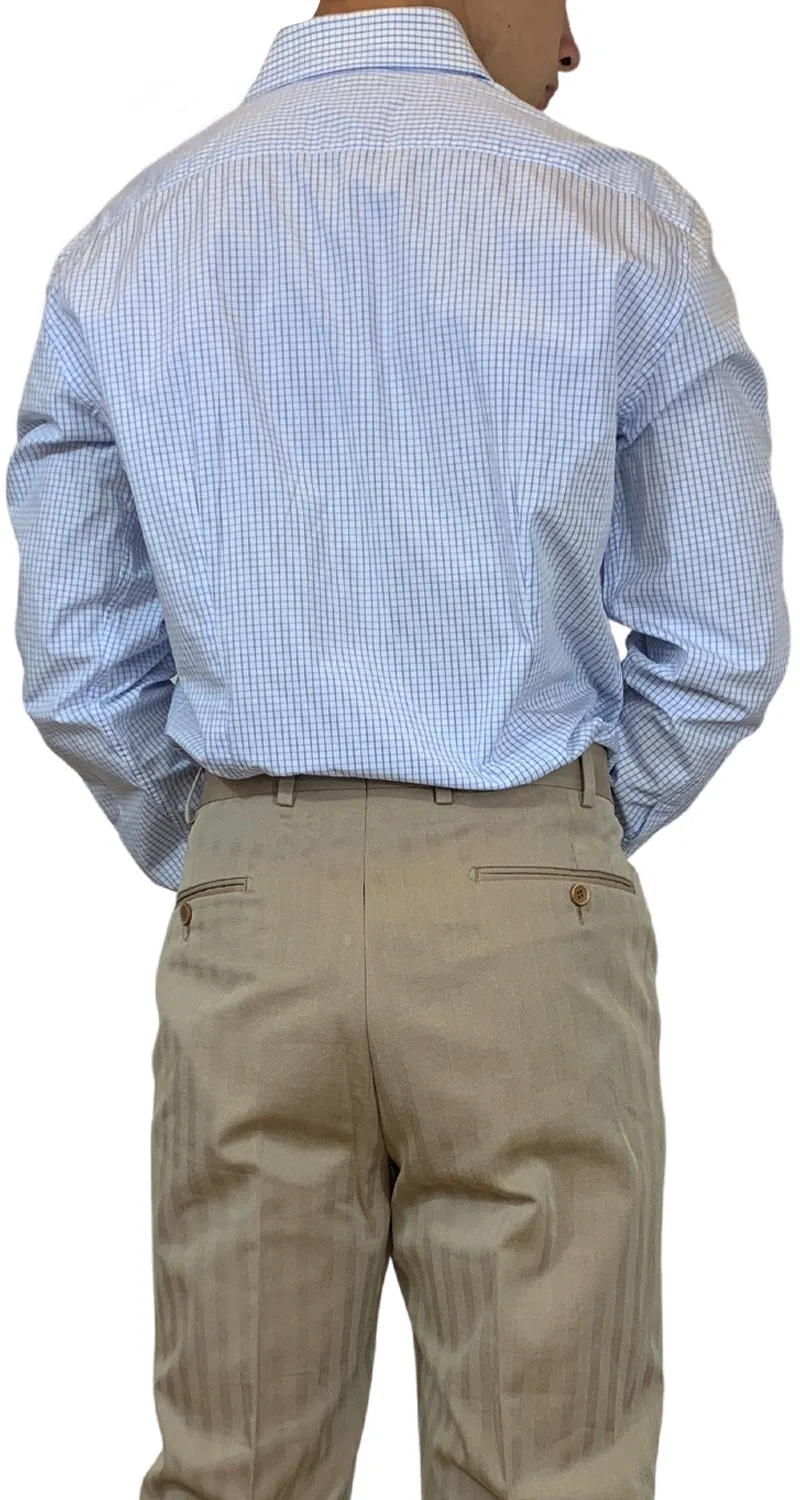 J.LINDEBERG Camisa a Cuadros Azules