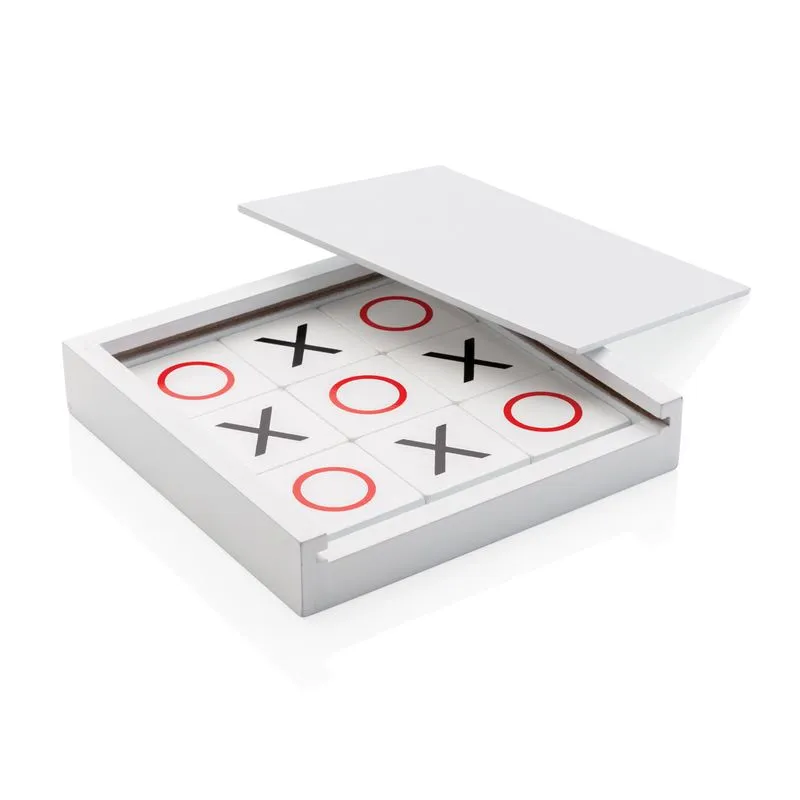 Juego de mesa personalizable tres en raya Tic Tac Toe FSC® Deluxe