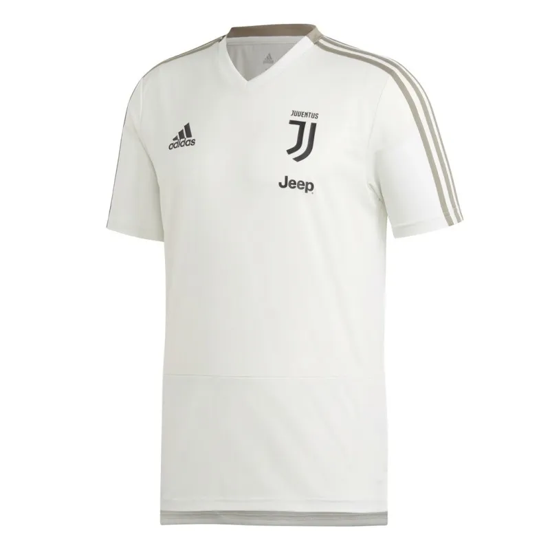 La Juventus jersey de entrenamiento blanco 2018/19 Adidas