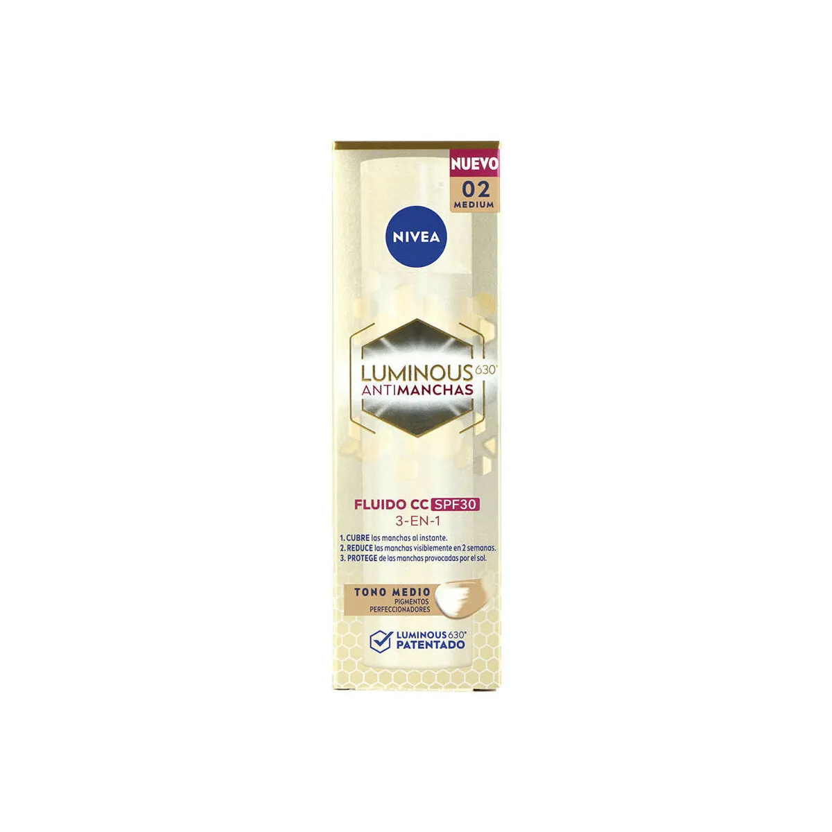 Luminous 630º Antimanchas Cc Fluido Spf30 medio