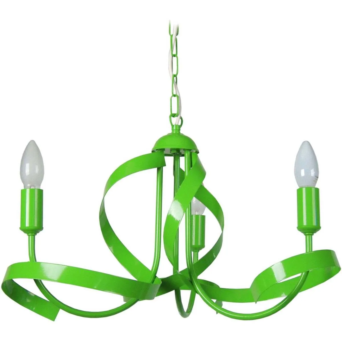 Lámpara de Techo redondo metal verde