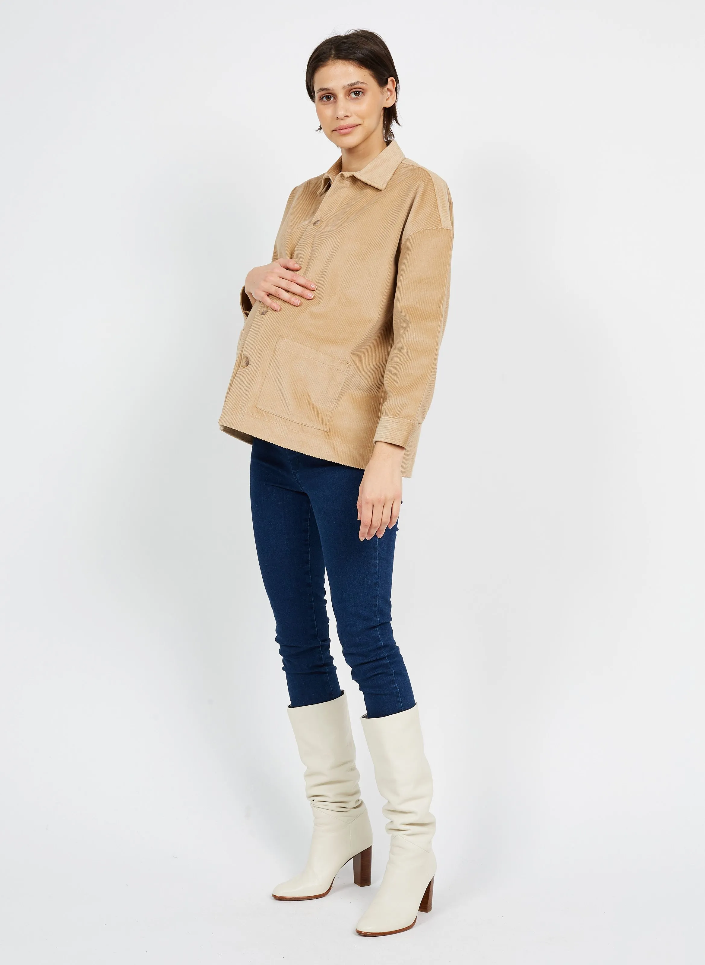 MAI  CHAQUETA DE ALGODóN EN MARRON