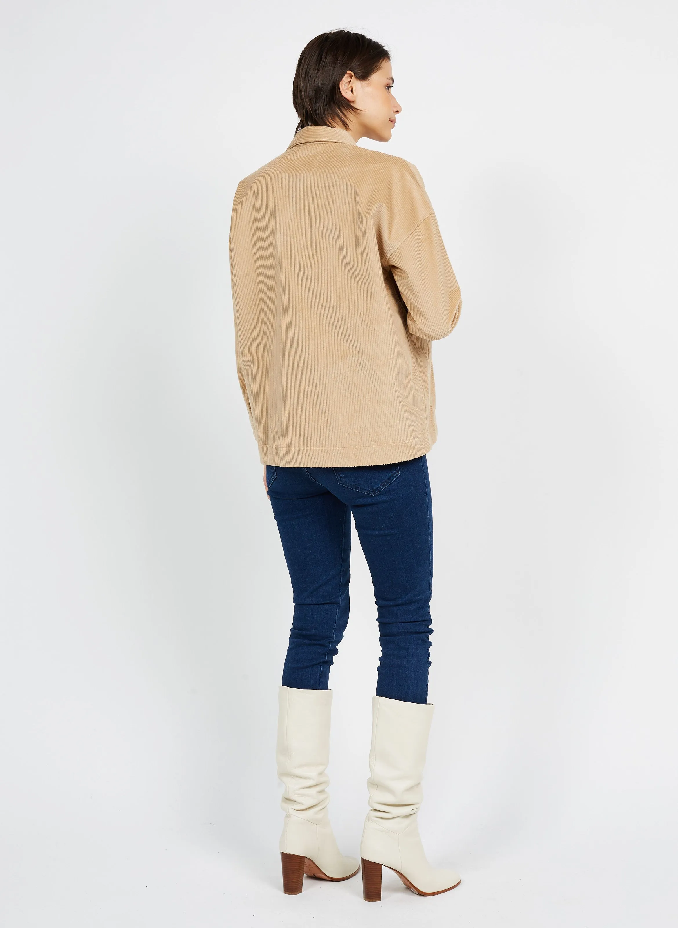 MAI  CHAQUETA DE ALGODóN EN MARRON