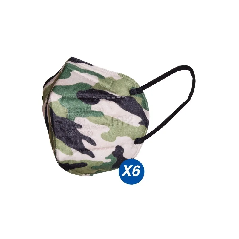 Mascarilla FFP2 Camuflaje