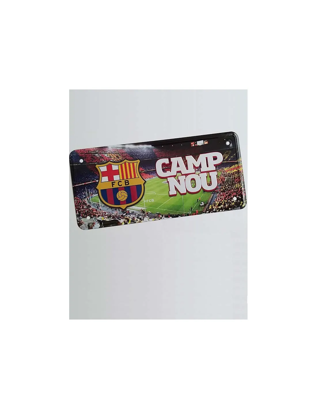 Matrícula metálica FC Barcelona Camp Nou