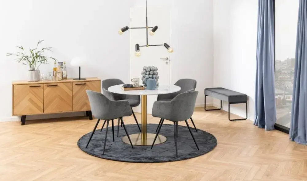 Mesa de comedor corby ø80 x 45 x 45 cm