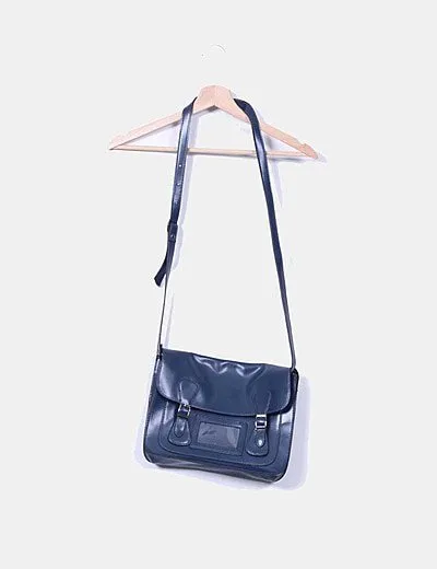 Misako Bolso azul petróleo estilo satchel