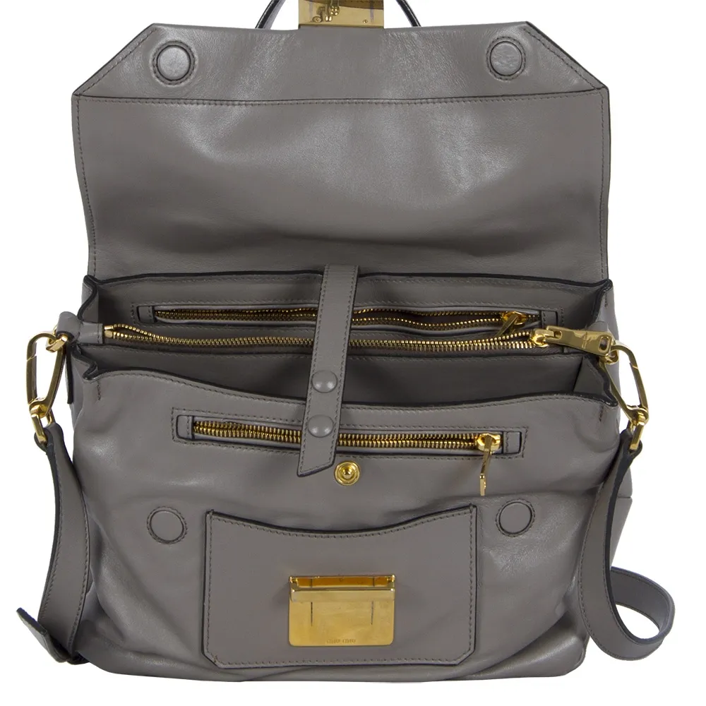 Miu Miu Bolso Gris