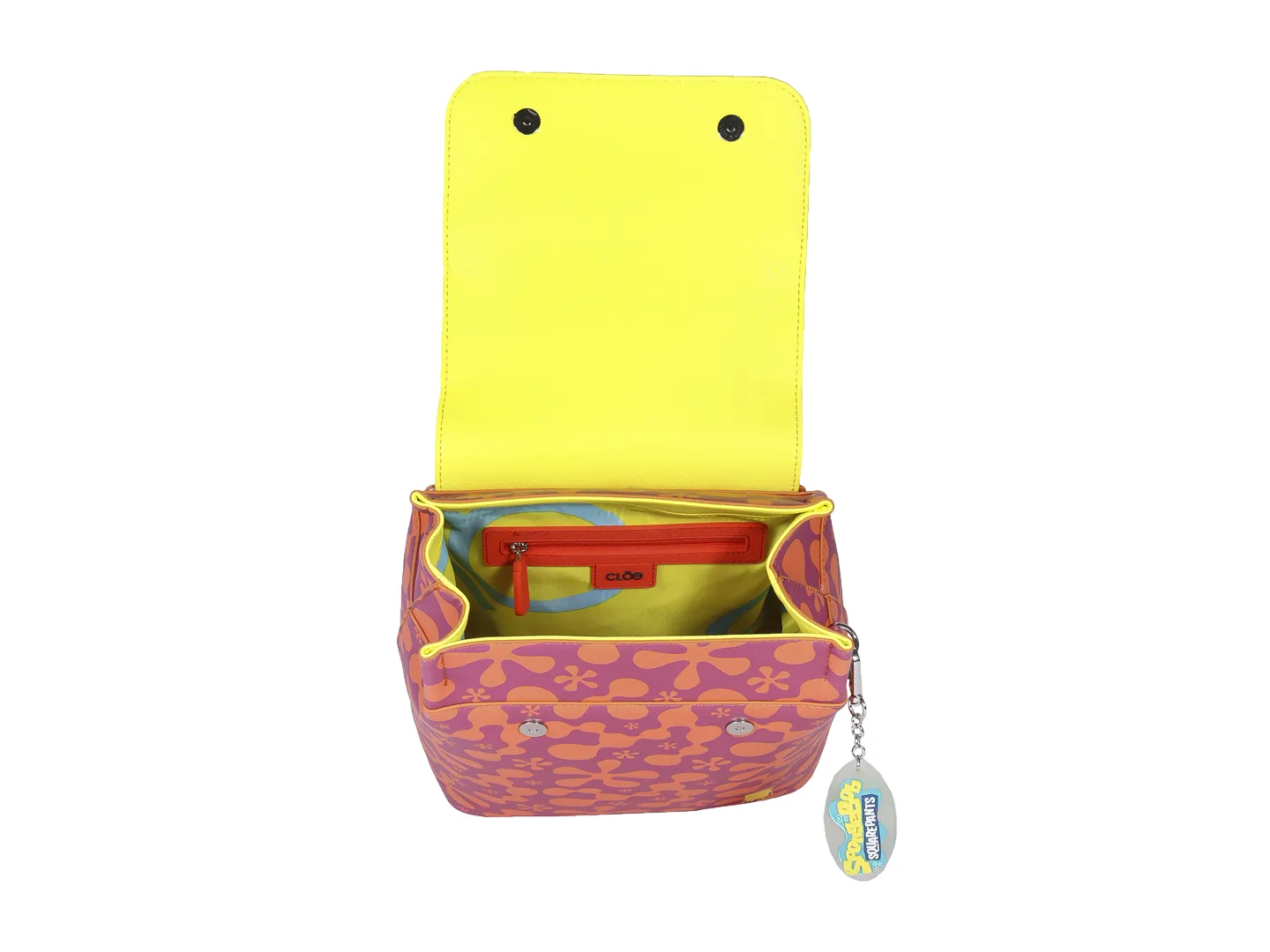 Mochila Cloe Bob Esponja Color Magenta
