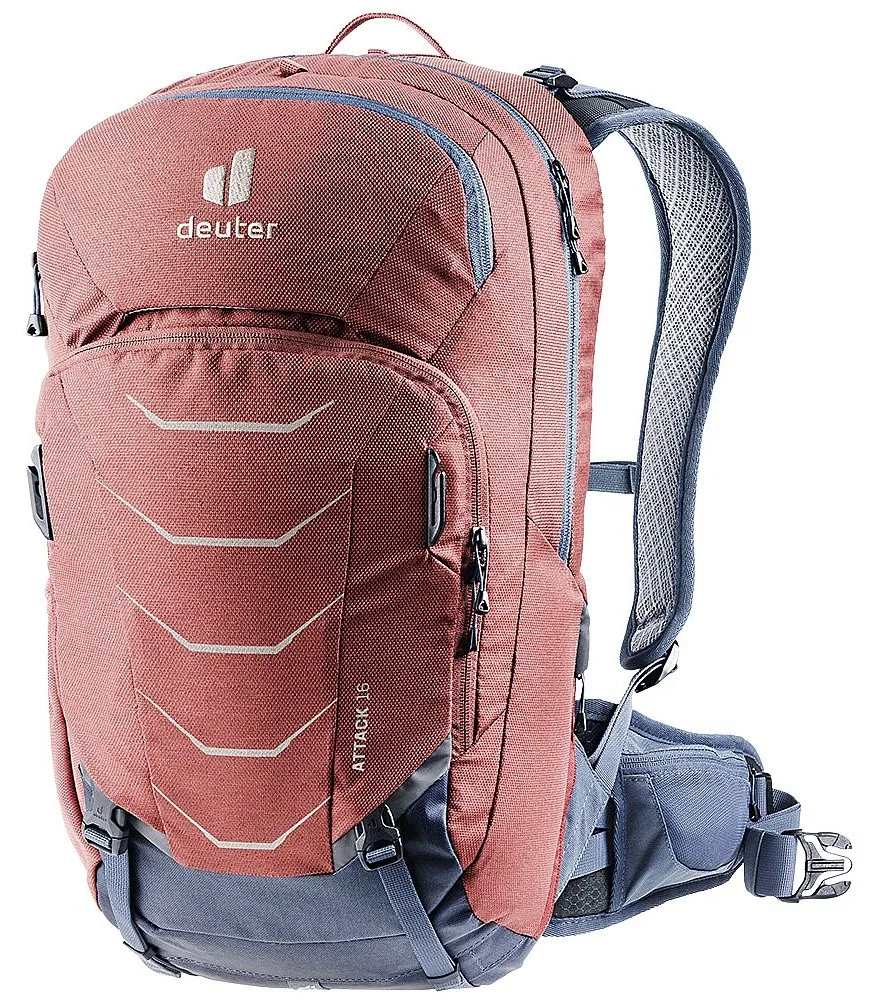MOCHILA DEUTER ATTACK 16  REDWOOD/MARINE