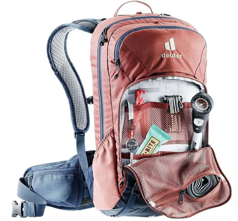 MOCHILA DEUTER ATTACK 16  REDWOOD/MARINE