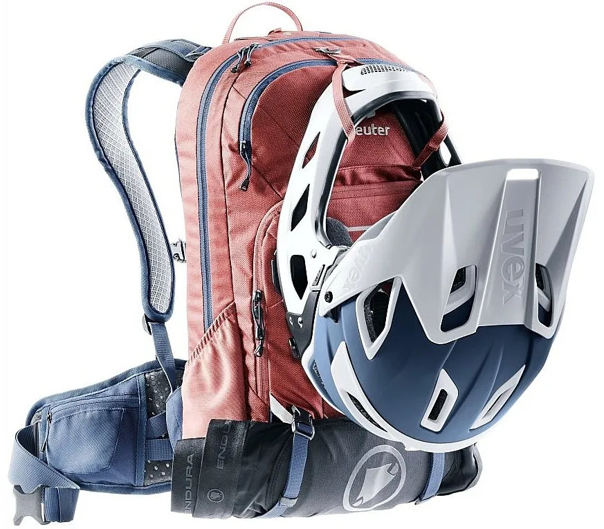 MOCHILA DEUTER ATTACK 16  REDWOOD/MARINE