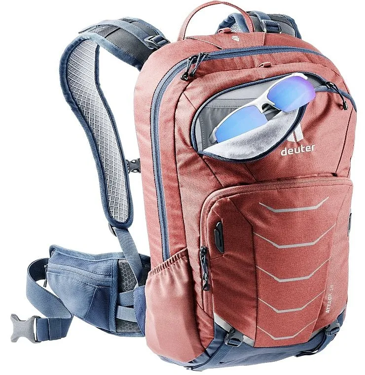 MOCHILA DEUTER ATTACK 16  REDWOOD/MARINE