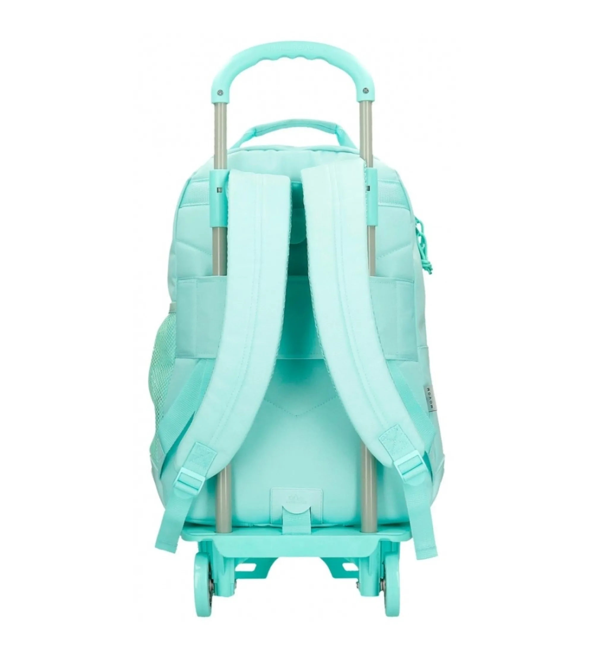 Mochila doble compartimento Movom Always on the move con carro azul claro