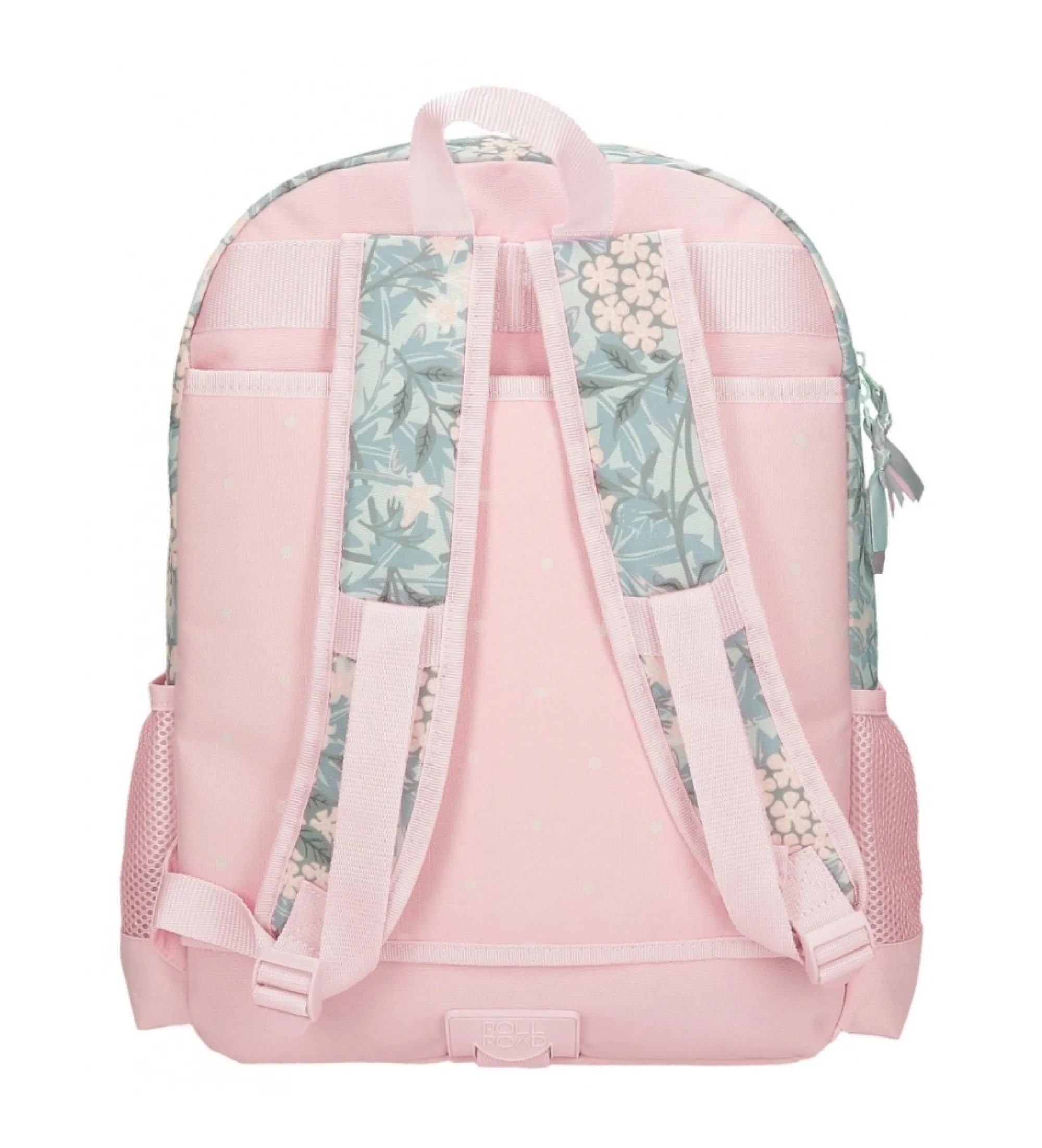 Mochila escolar Roll Road Spring is here 42 cm adaptable a carro rosa