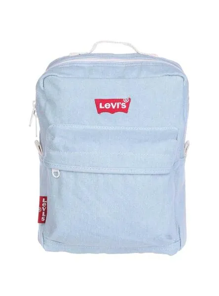 mochila levis baby azul para mujer