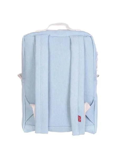 mochila levis baby azul para mujer