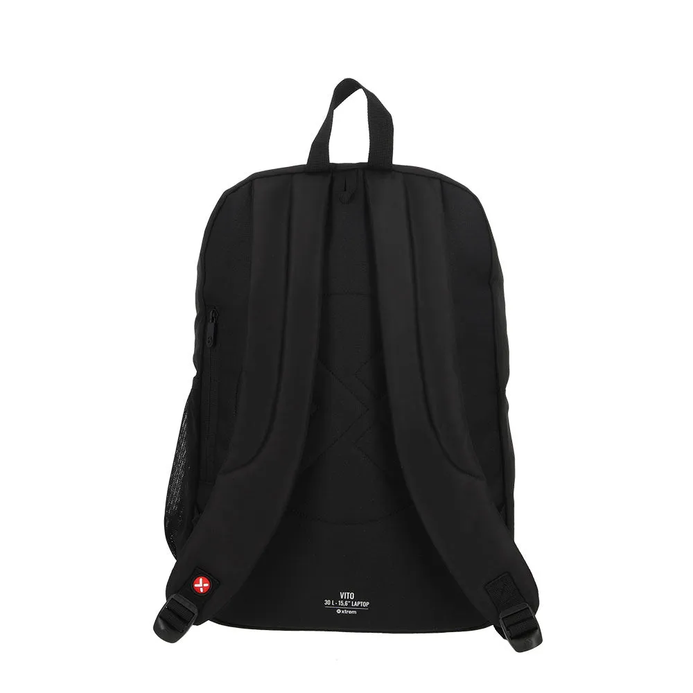 Mochila para laptop mujer Vito 15.6'' negra