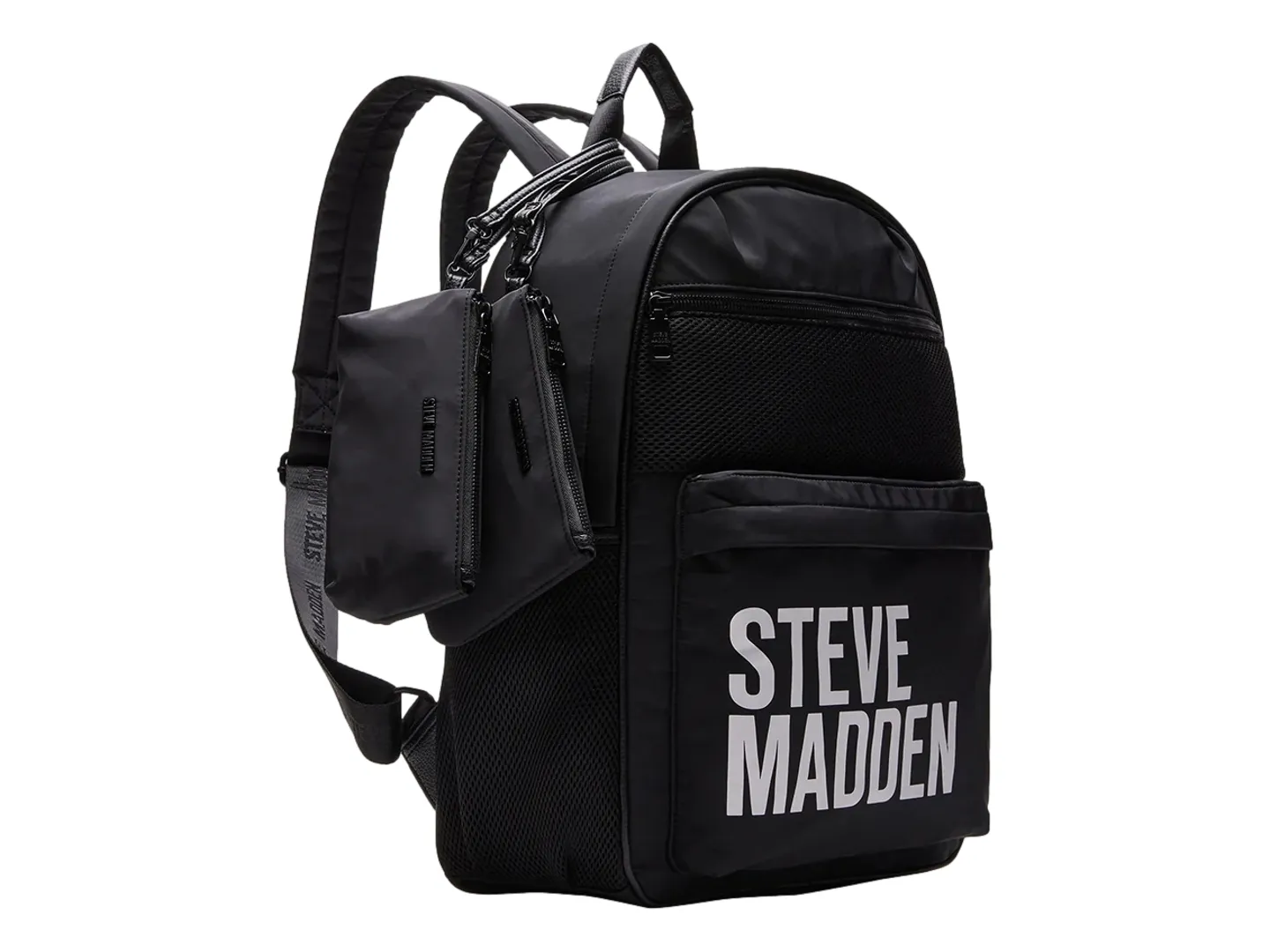 Mochila Steve Madden Bsaturns Color Negro