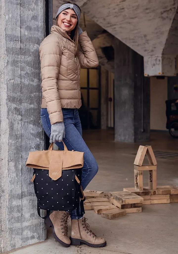 MOCHILA VUCH MELLORA DOTTY  BROWN  WOMEN´S
