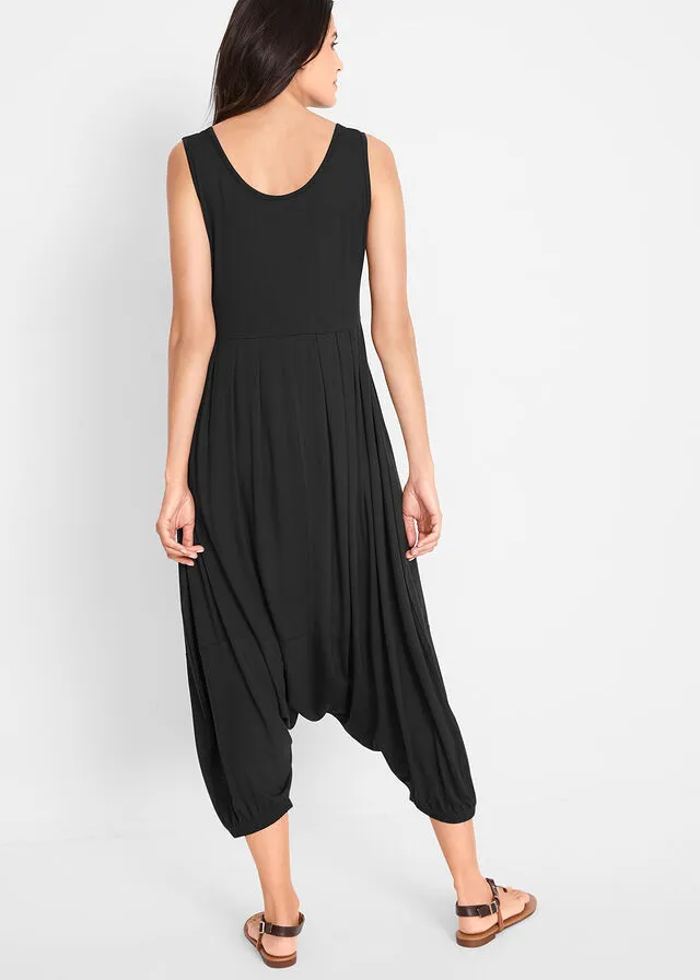 Mono con pantalón bombacho Negro