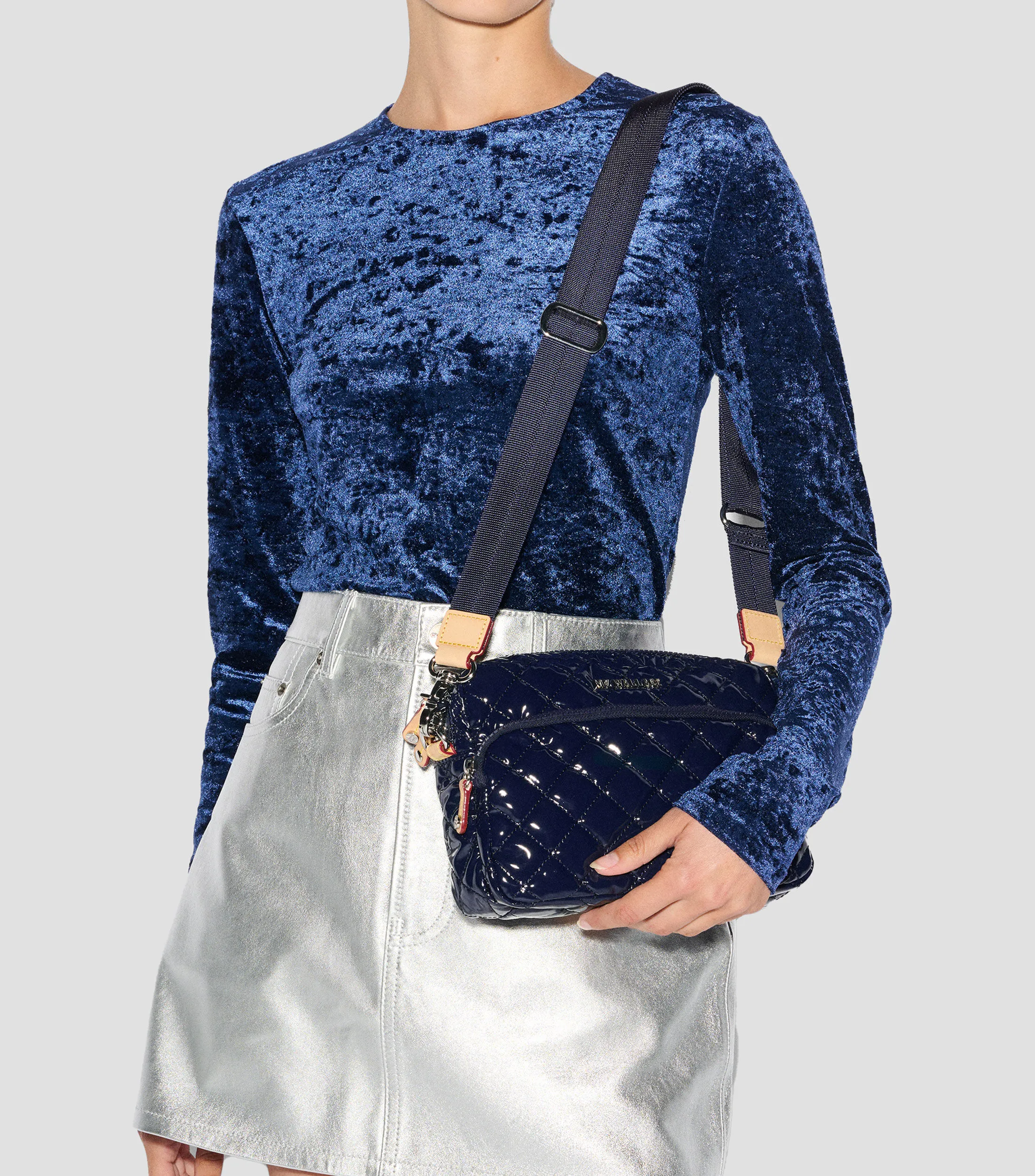 MZ Wallace Bolso Crossbody capitonado Mujer