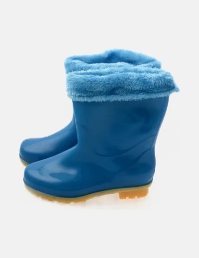 NoName Bota azul goma