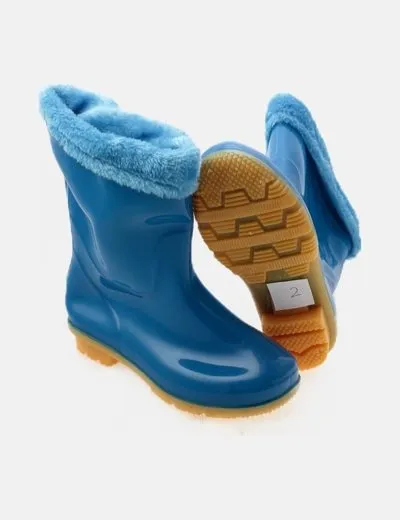 NoName Bota azul goma