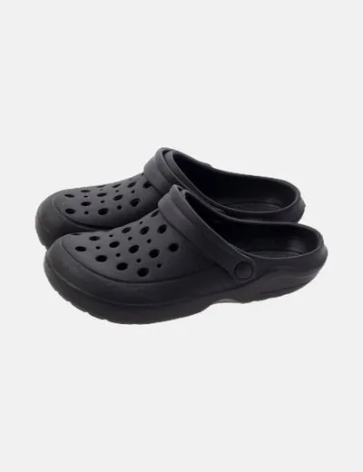 NoName Zapato negro goma