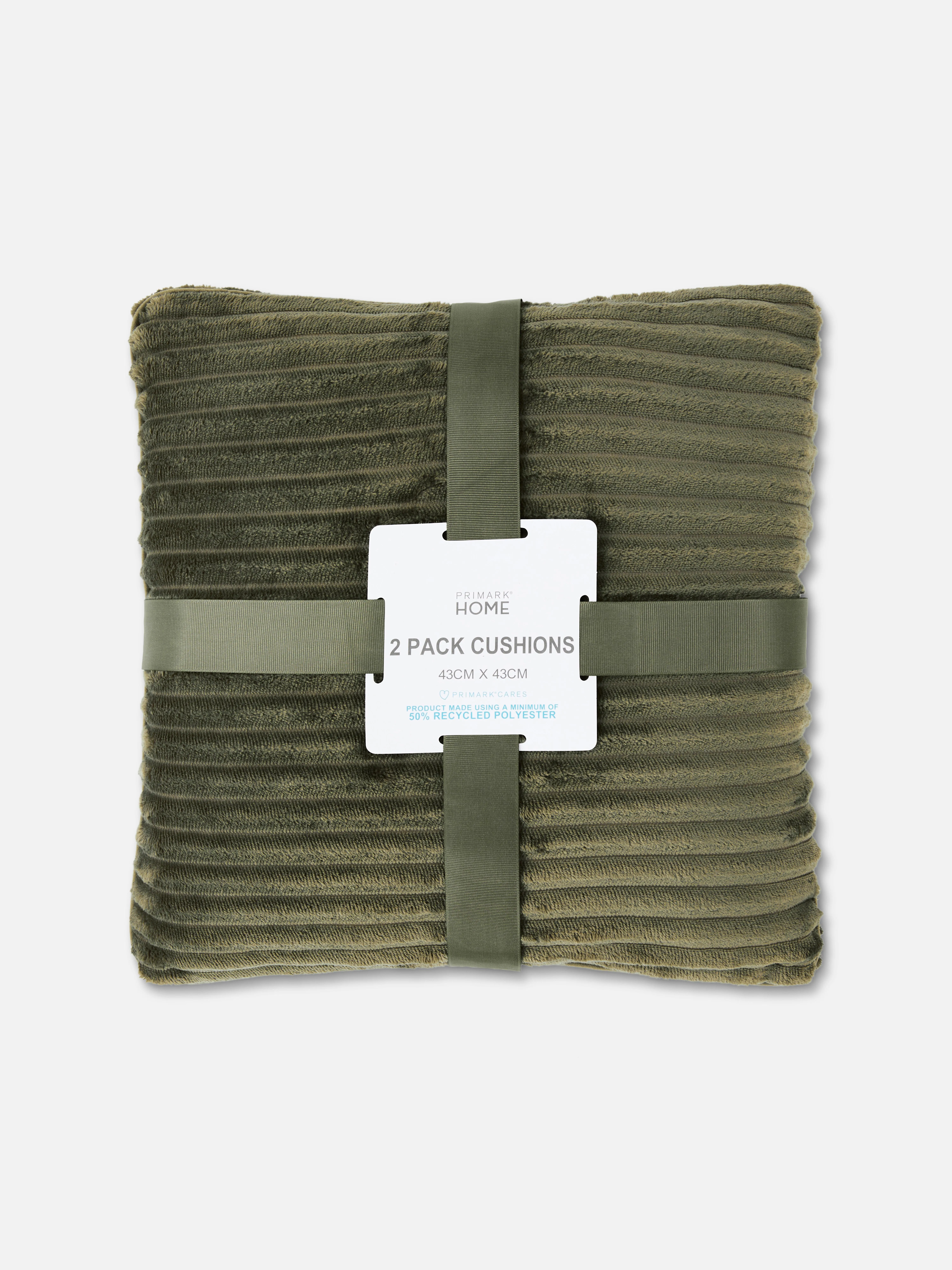 Pack de 2 cojines acanalados