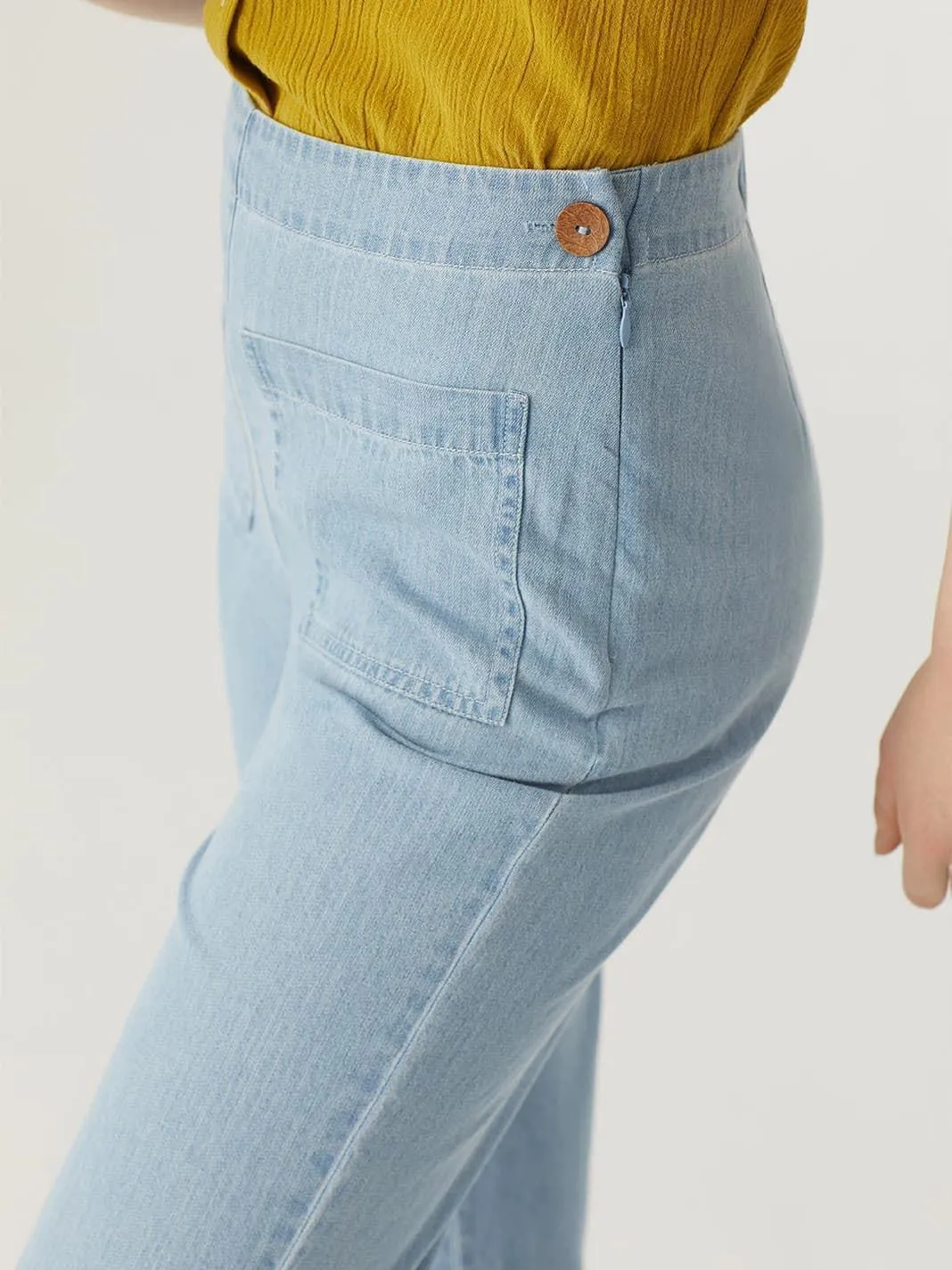 Pantalón denim bolsillos (Nice Things)