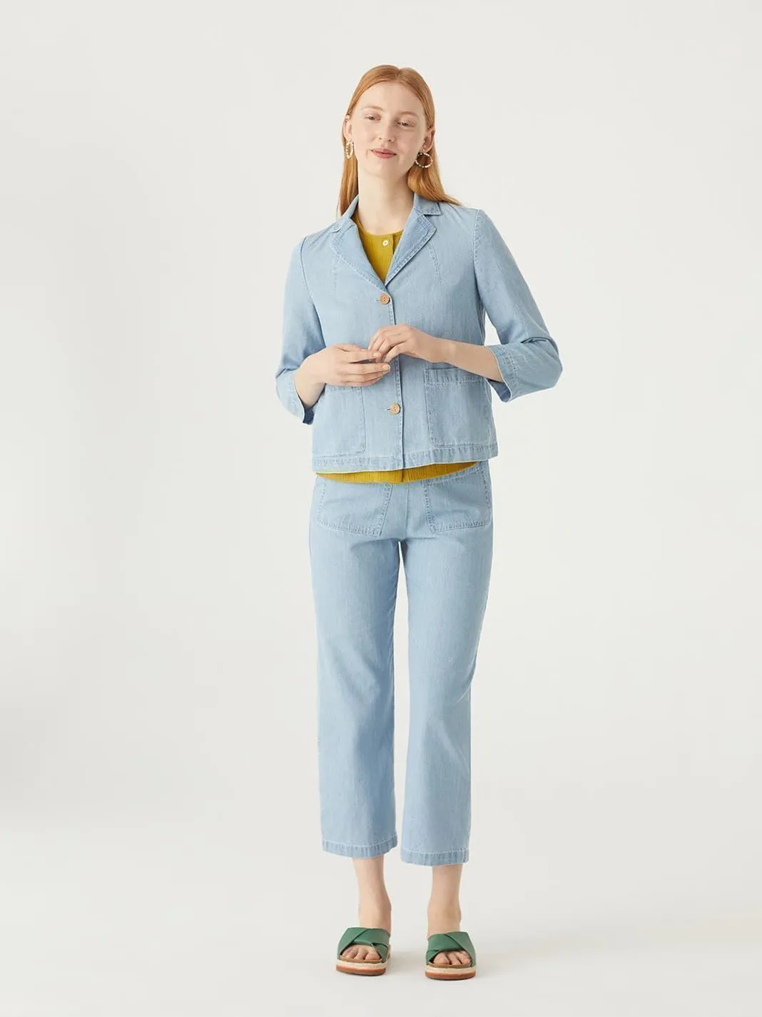 Pantalón denim bolsillos (Nice Things)