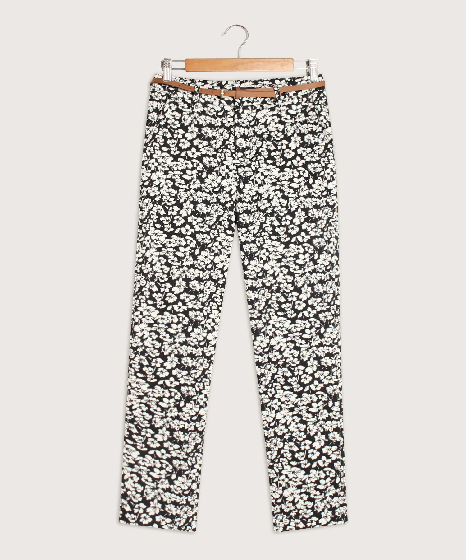 PANTAL&OACUTE;N B&AACUTE;SICO BOLSILLOS DIAGONAL ESTAMPADO