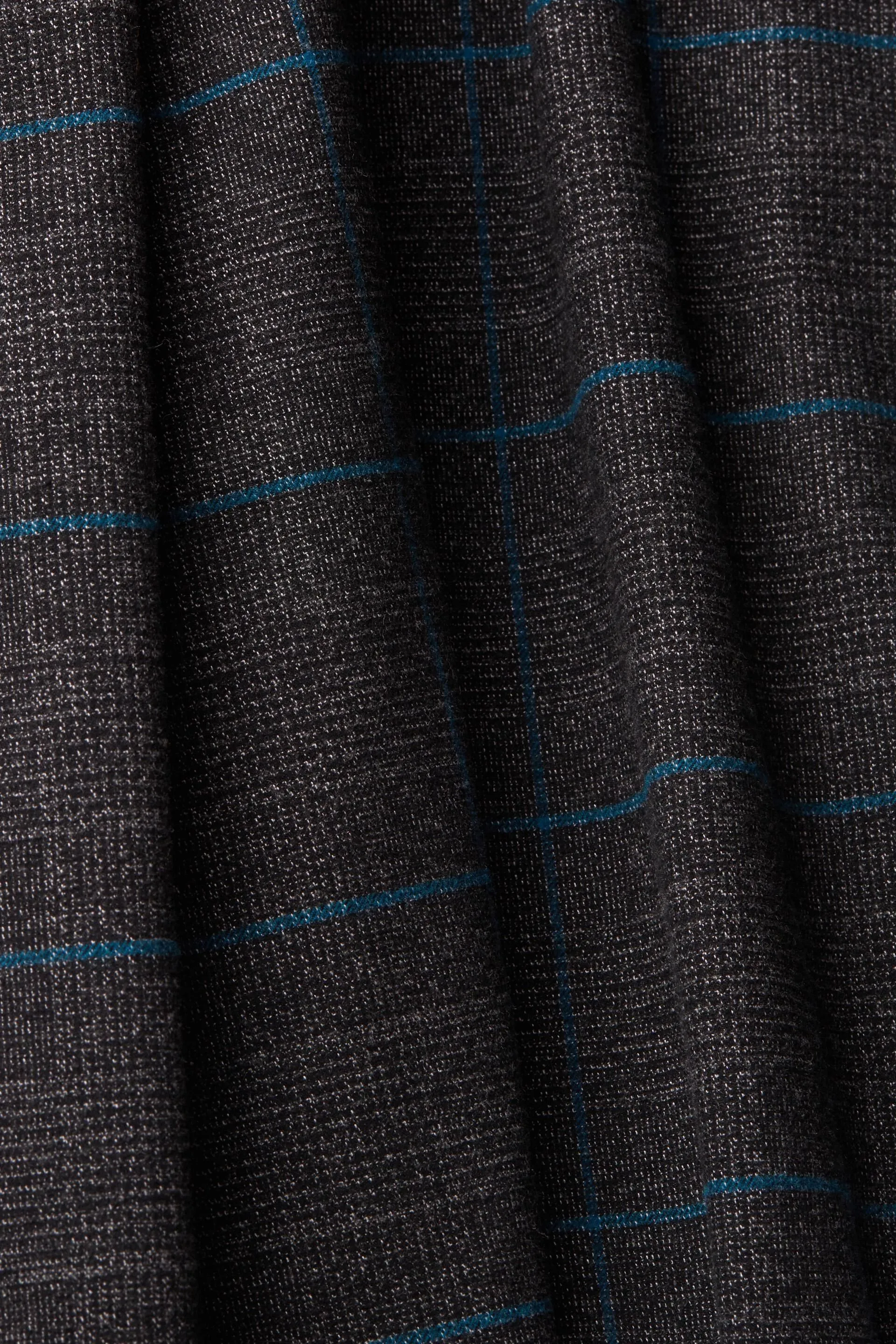 Pantalón de corte ajustado a cuadros