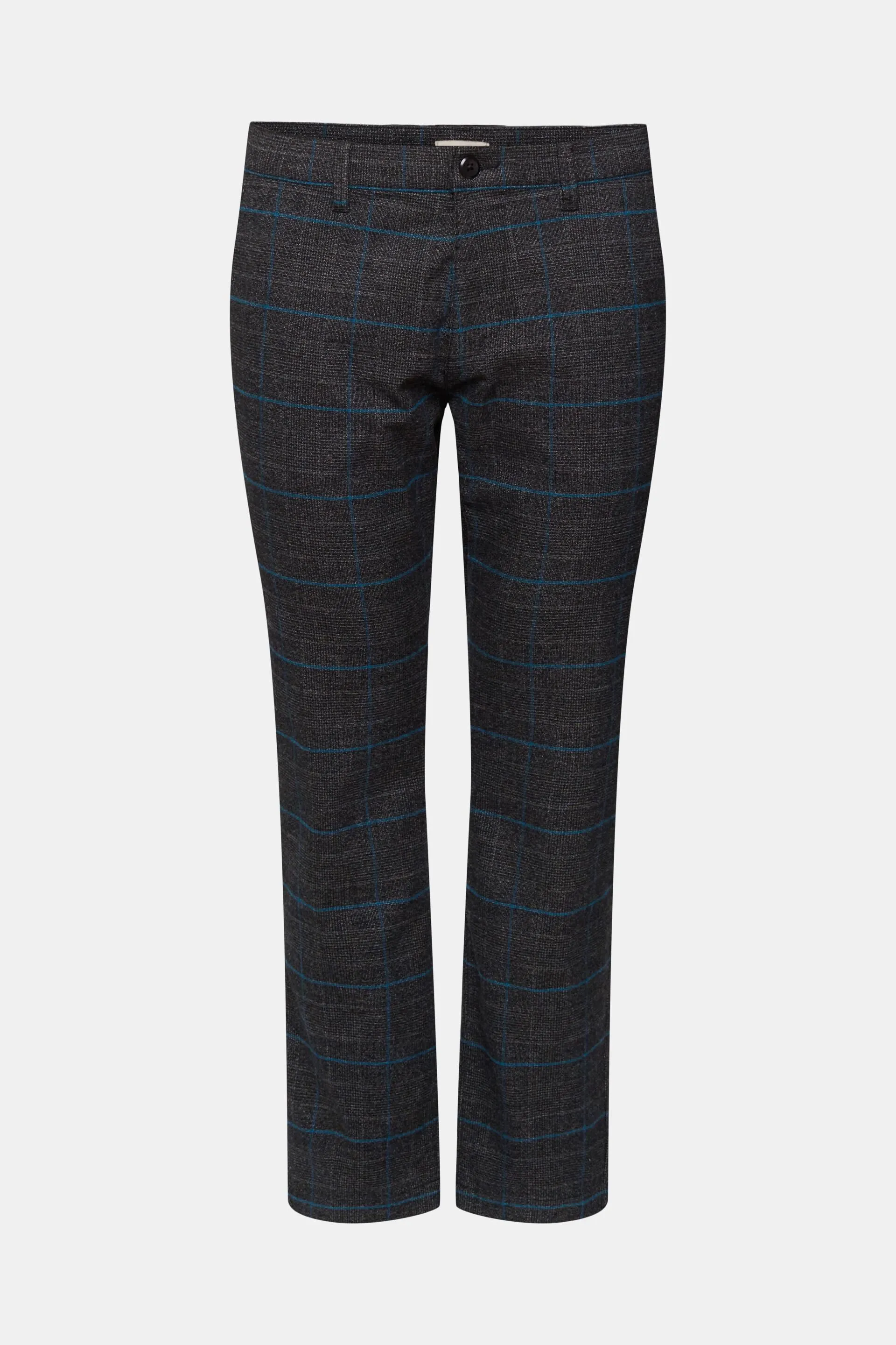 Pantalón de corte ajustado a cuadros