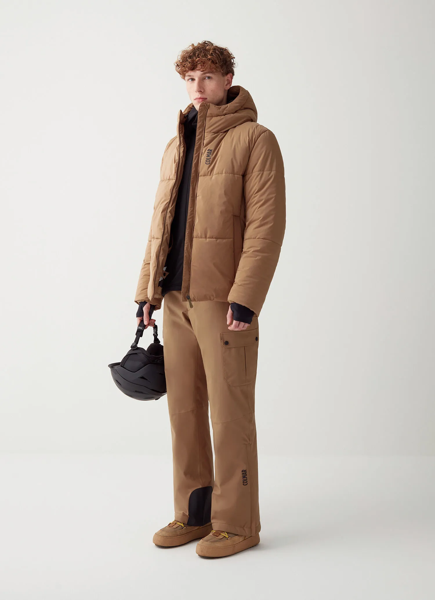 Pantalón de esquí acolchado con bolsillos laterales
