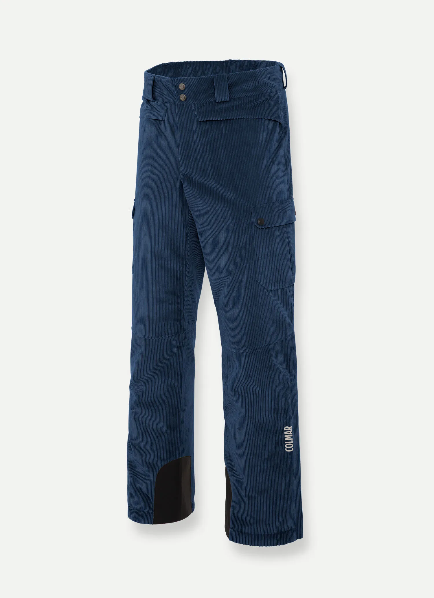 Pantalón de esquí en terciopelo con bolsillos laterales
