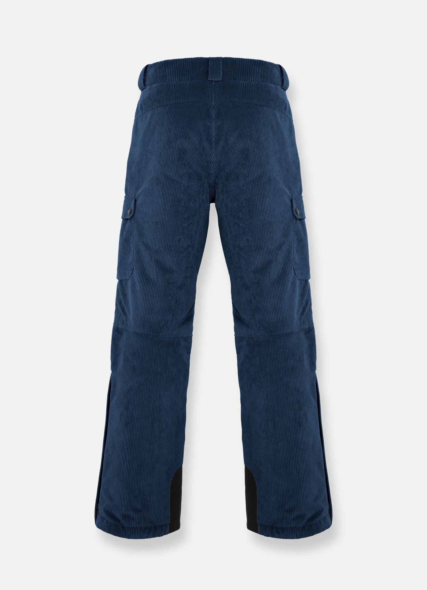 Pantalón de esquí en terciopelo con bolsillos laterales