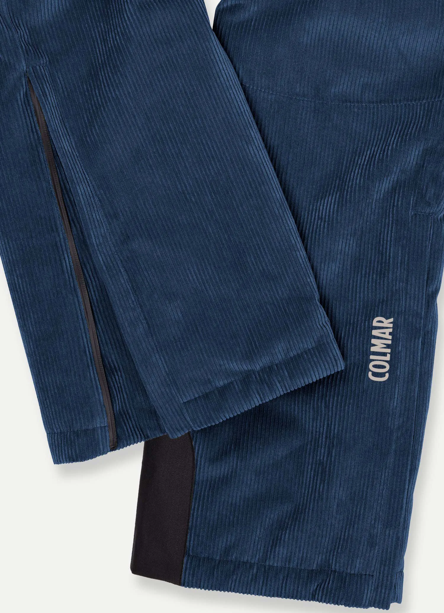 Pantalón de esquí en terciopelo con bolsillos laterales