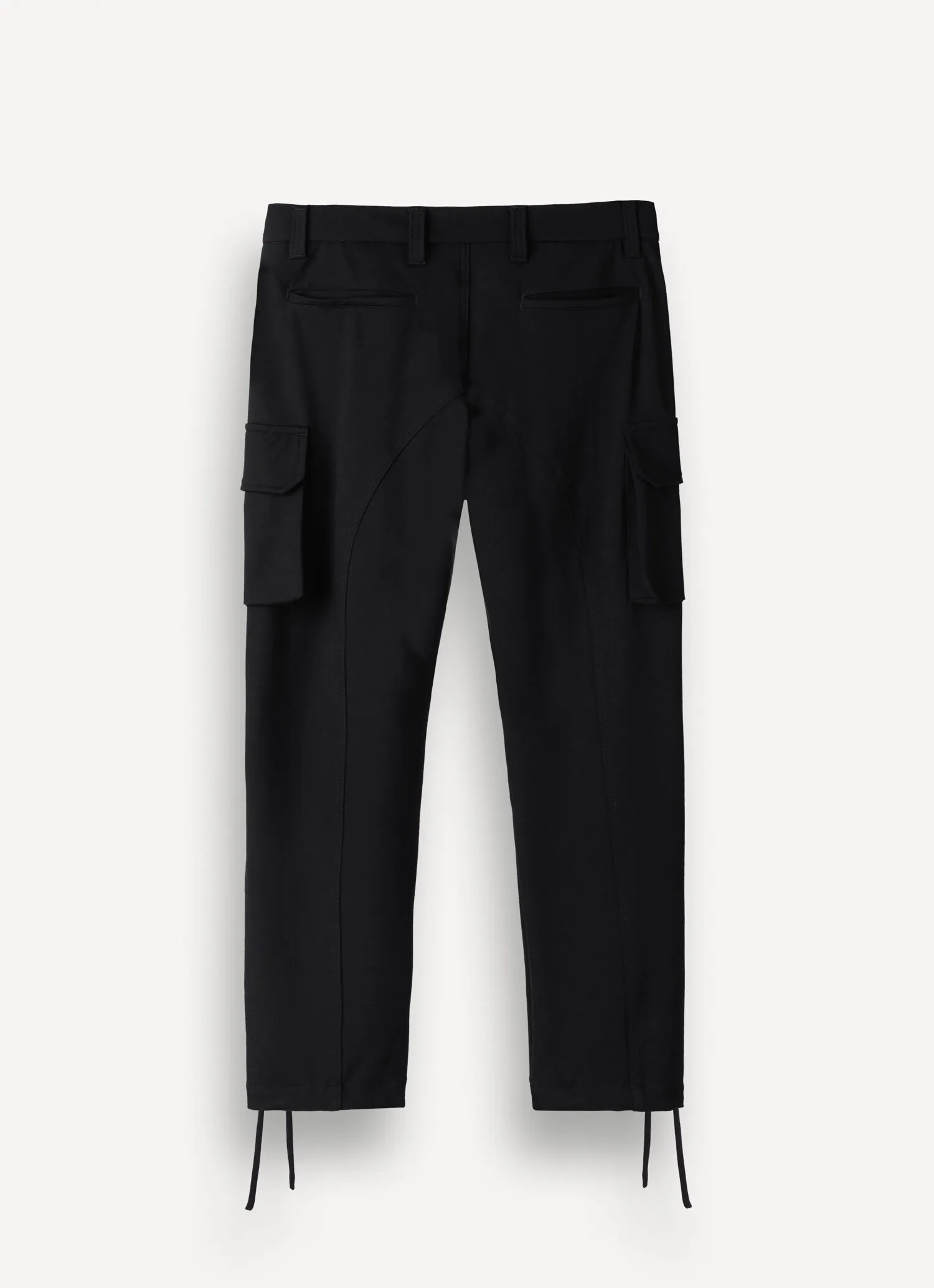 Pantalón de interlock con bolsillos grandes
