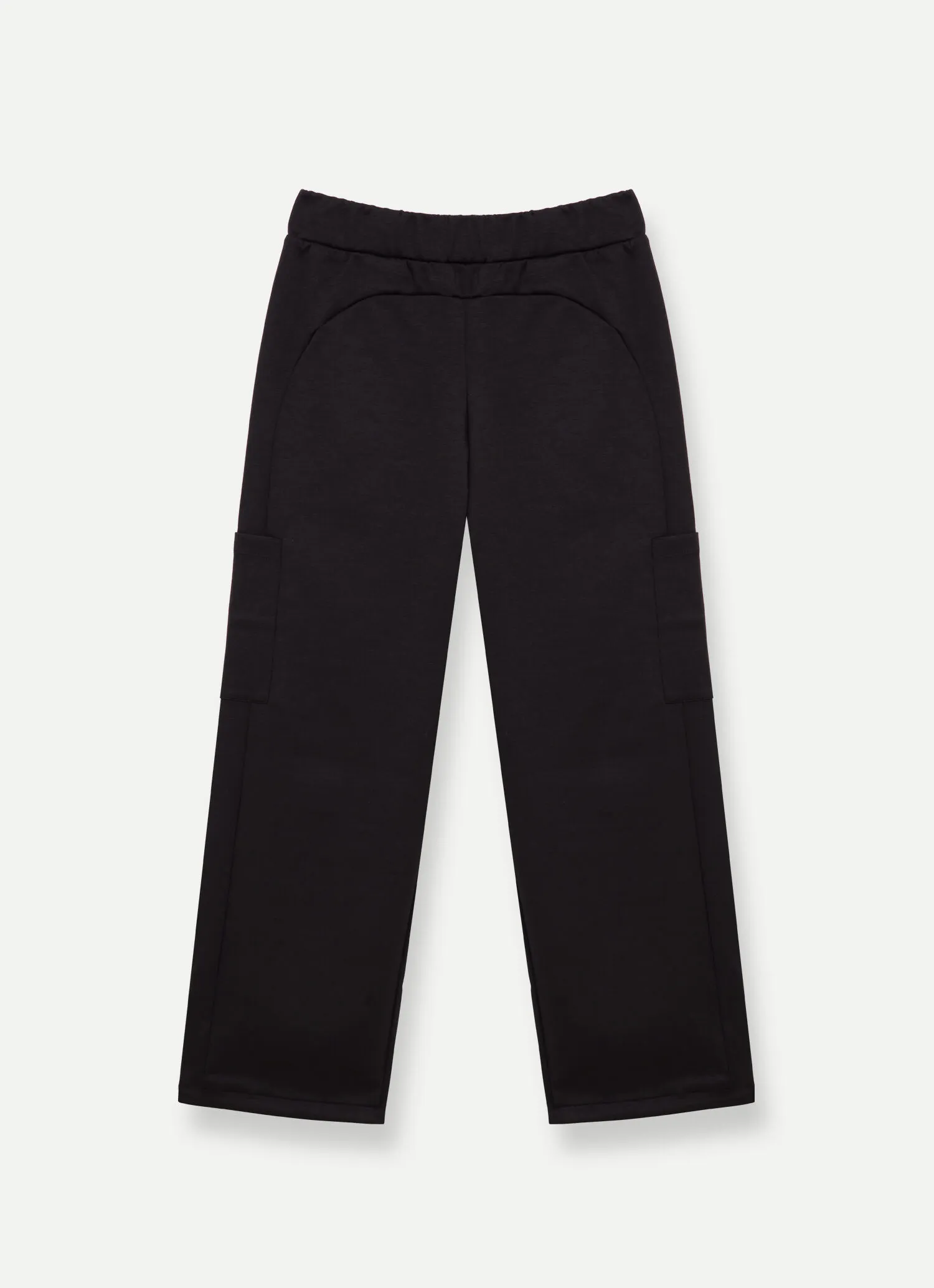 Pantalón elástico con bolsillos laterales