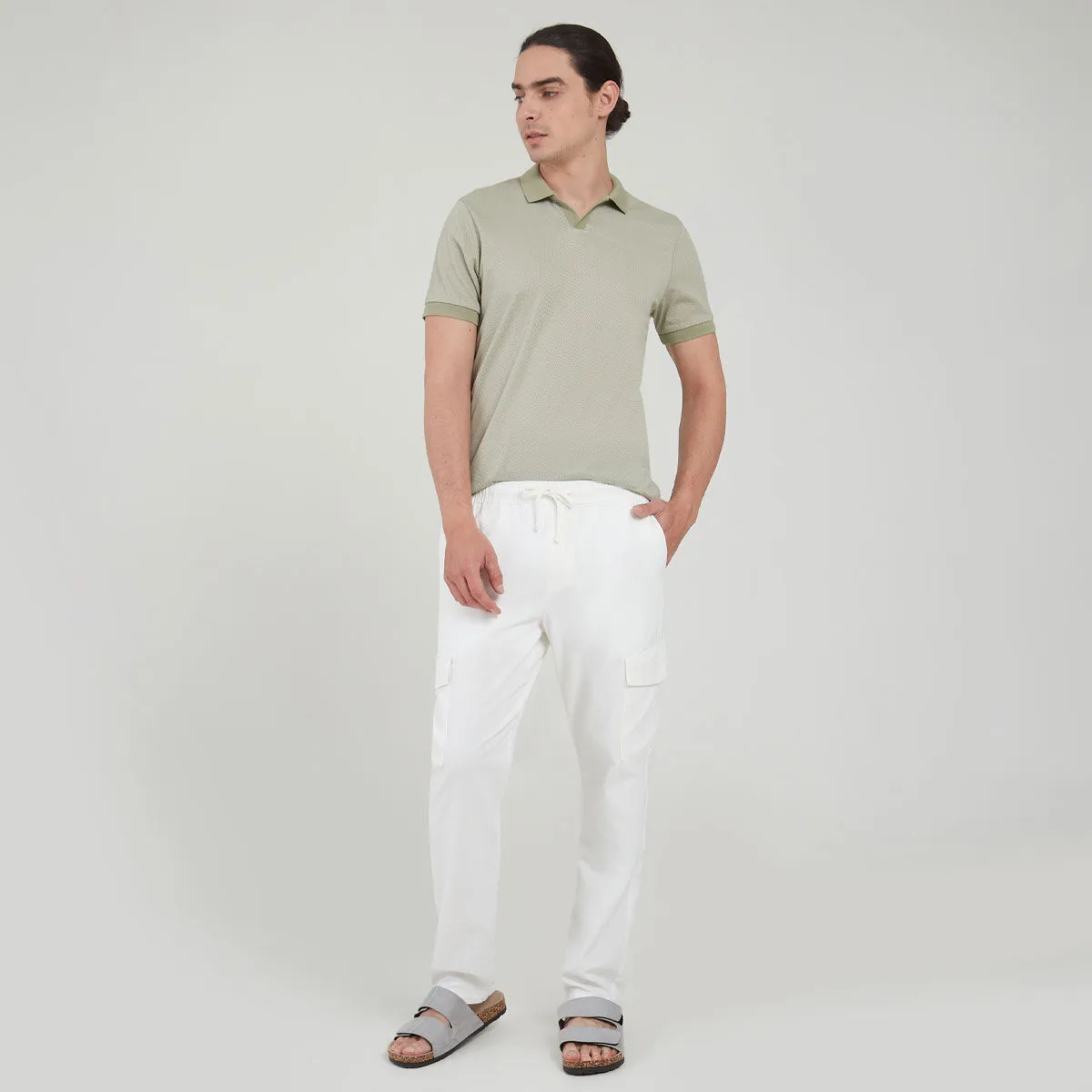 Pantalon Cargo Con Cordon