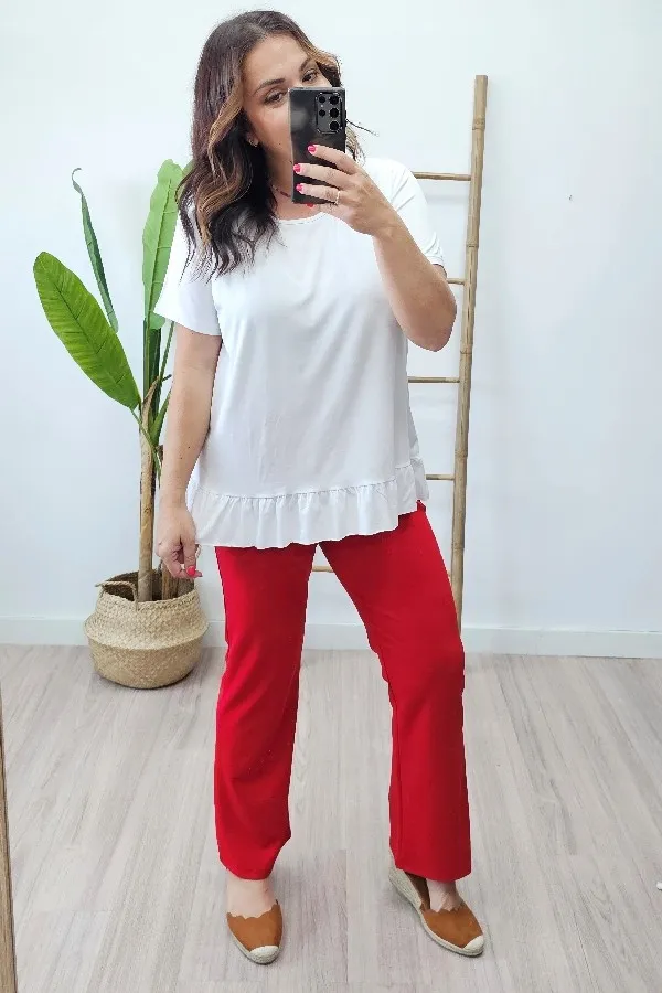 Pantalon Lola Rojo