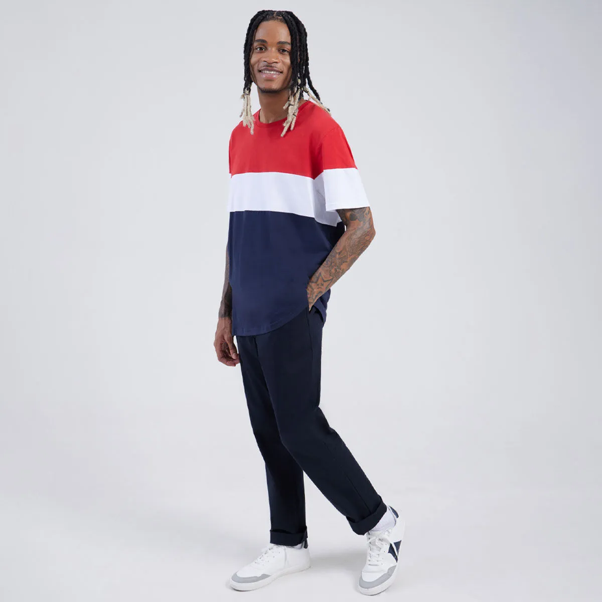 Pantalon Tipo Chino Con Bolsillos