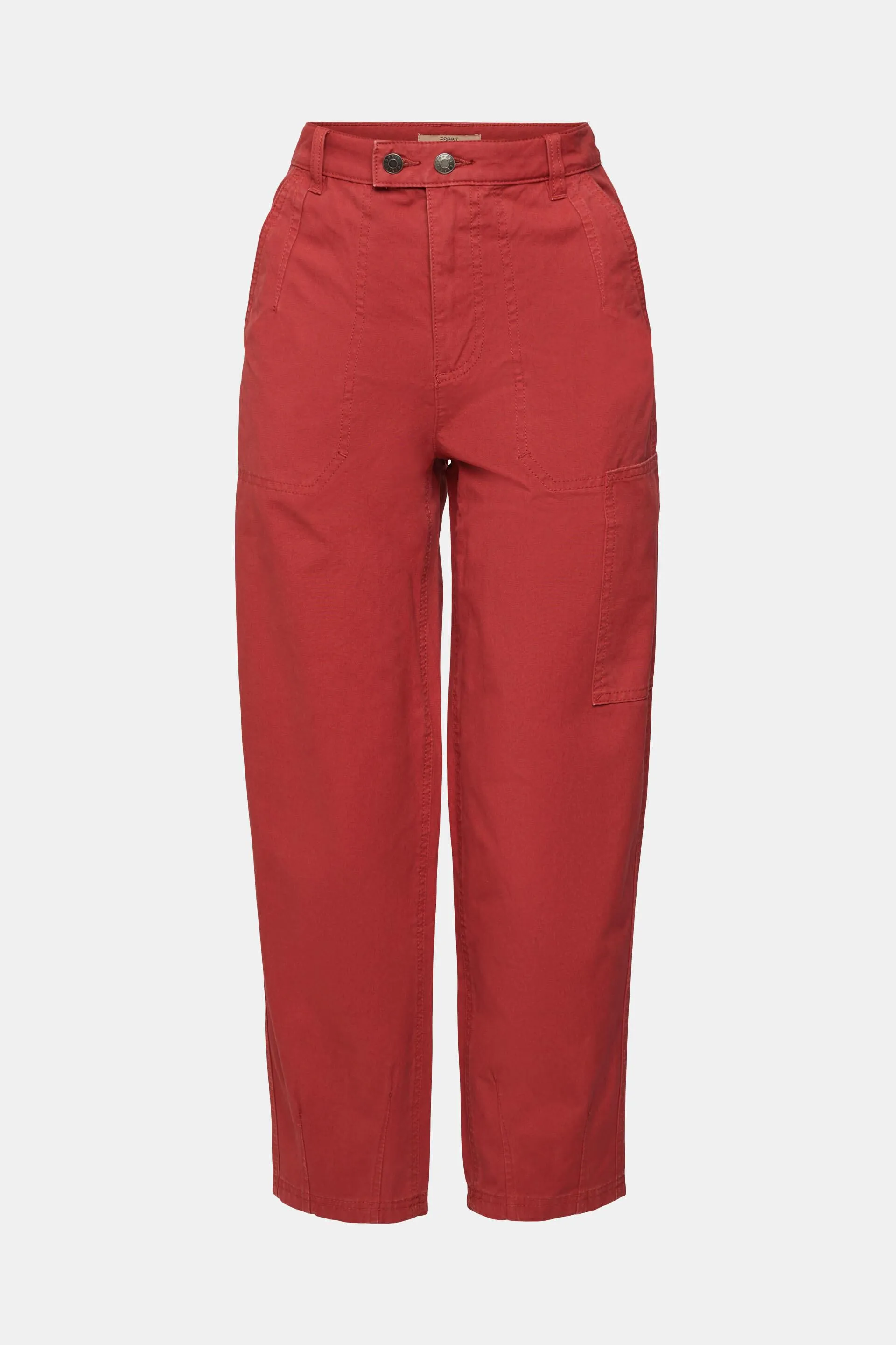 Pantalones estilo cargo, 100% algodón