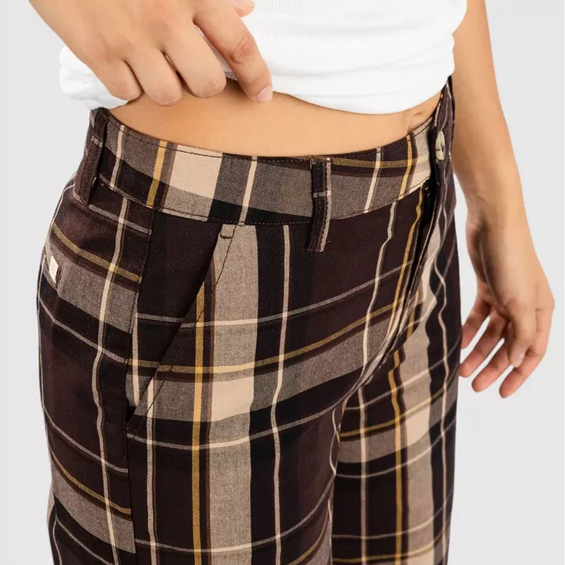 Pantalón Brixton: Victory Fl Wide Leg Pant (Seal Brw Bt Gld)