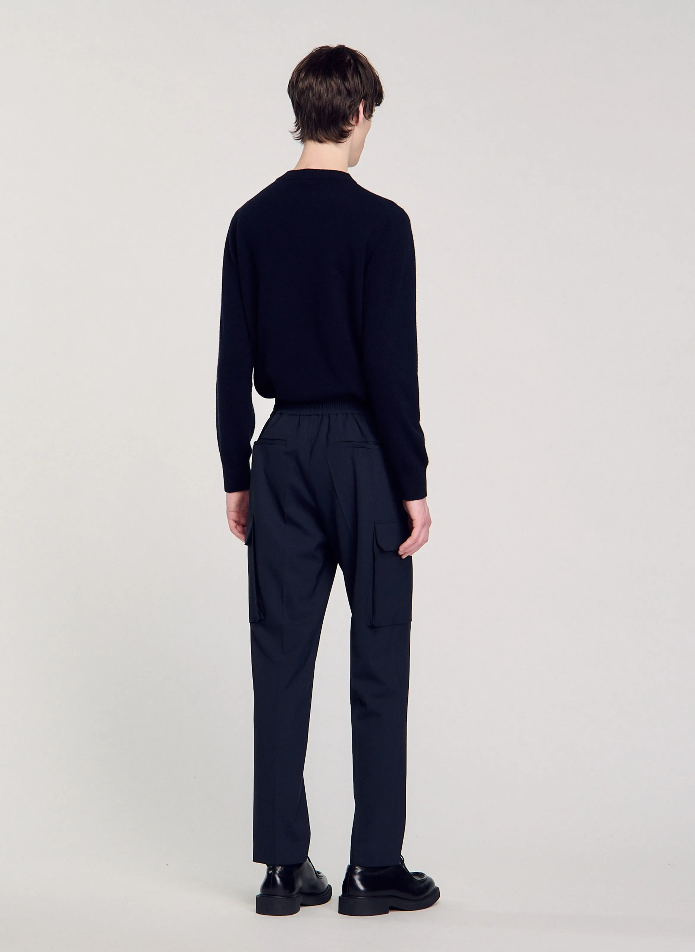 Pantalón cargo en azul